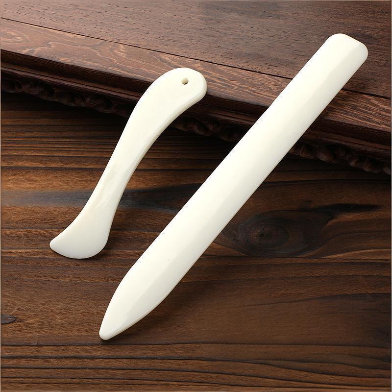Alat Lipat Kulit 2Pcs, Alat Ja - Bone Folder Tool ulasan dan harga