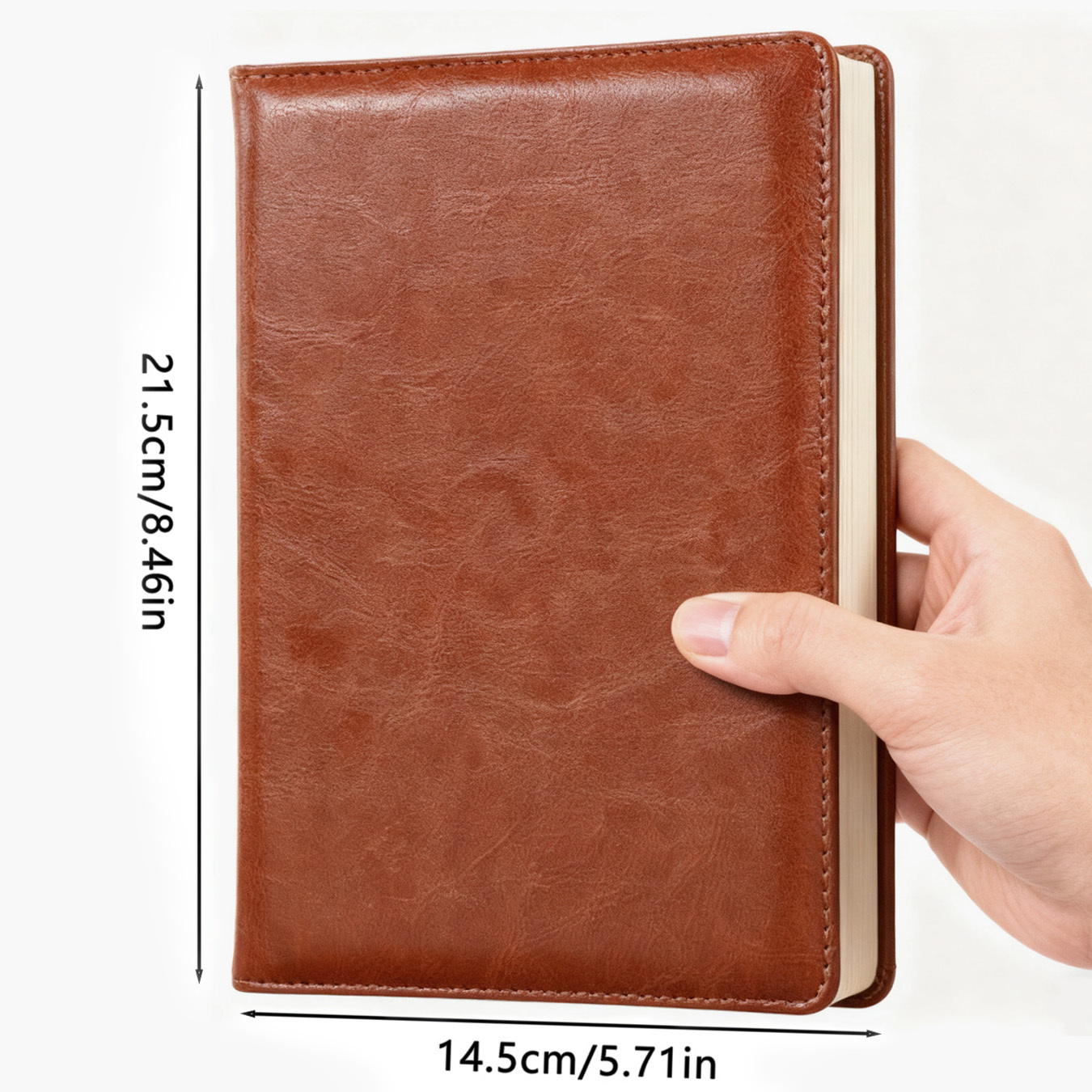 Buku Catatan Kulit PU Ubur-ubu - Leather Work Diary Covers ulasan dan harga